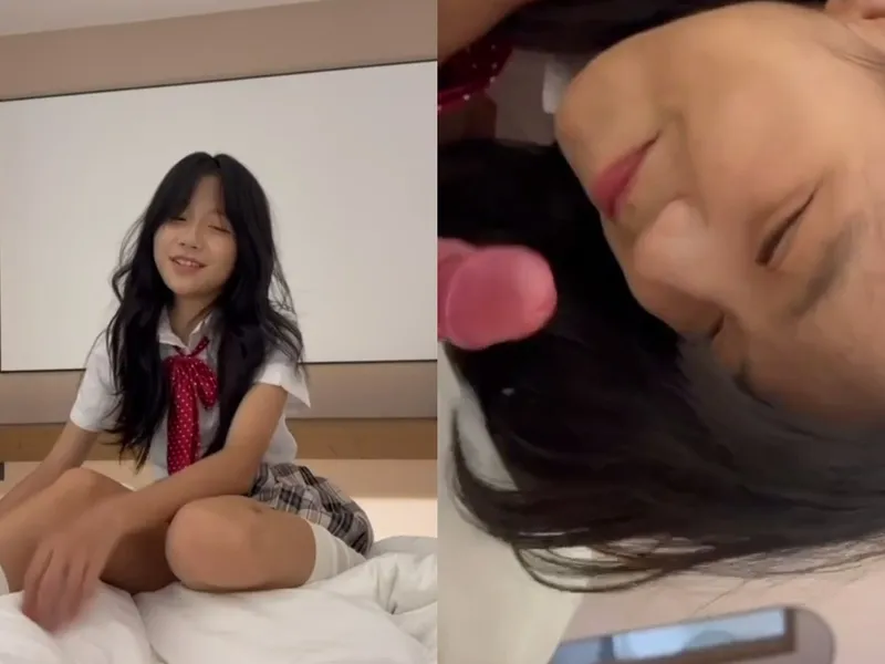Em loli dễ thương mút cậu bé biến em thành con em đĩ nứng p1